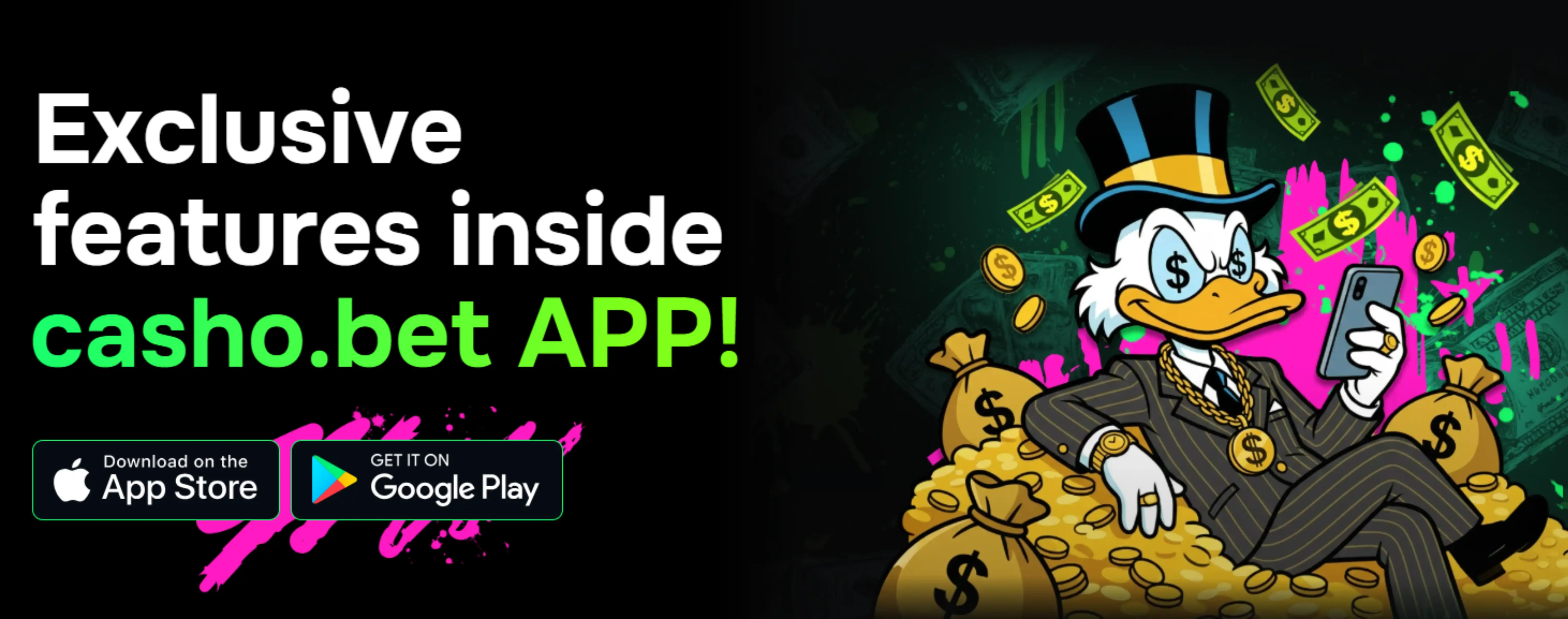 CashoBet Casino App-schermafbeelding